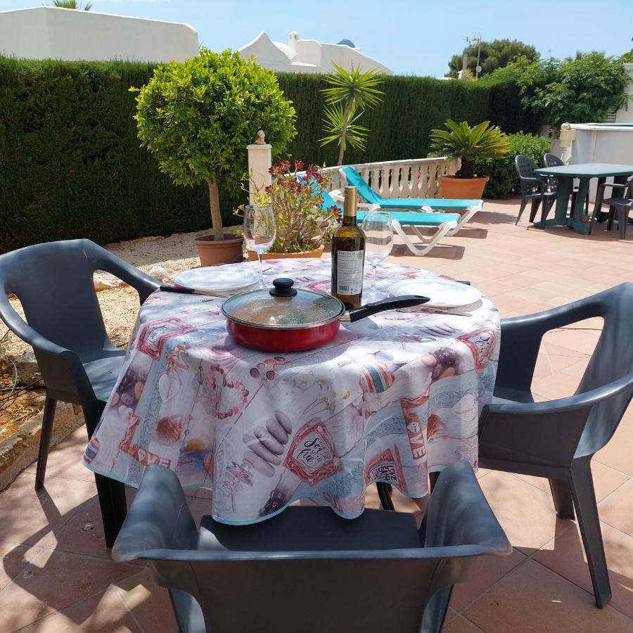 Villa Totalmente Independiente Con Piscina Comunitaria Calpe Eksteriør bilde