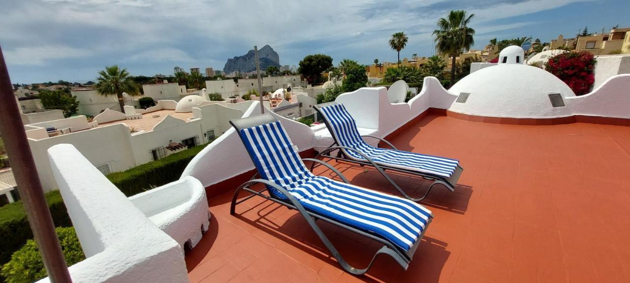 Villa Totalmente Independiente Con Piscina Comunitaria Calpe Eksteriør bilde