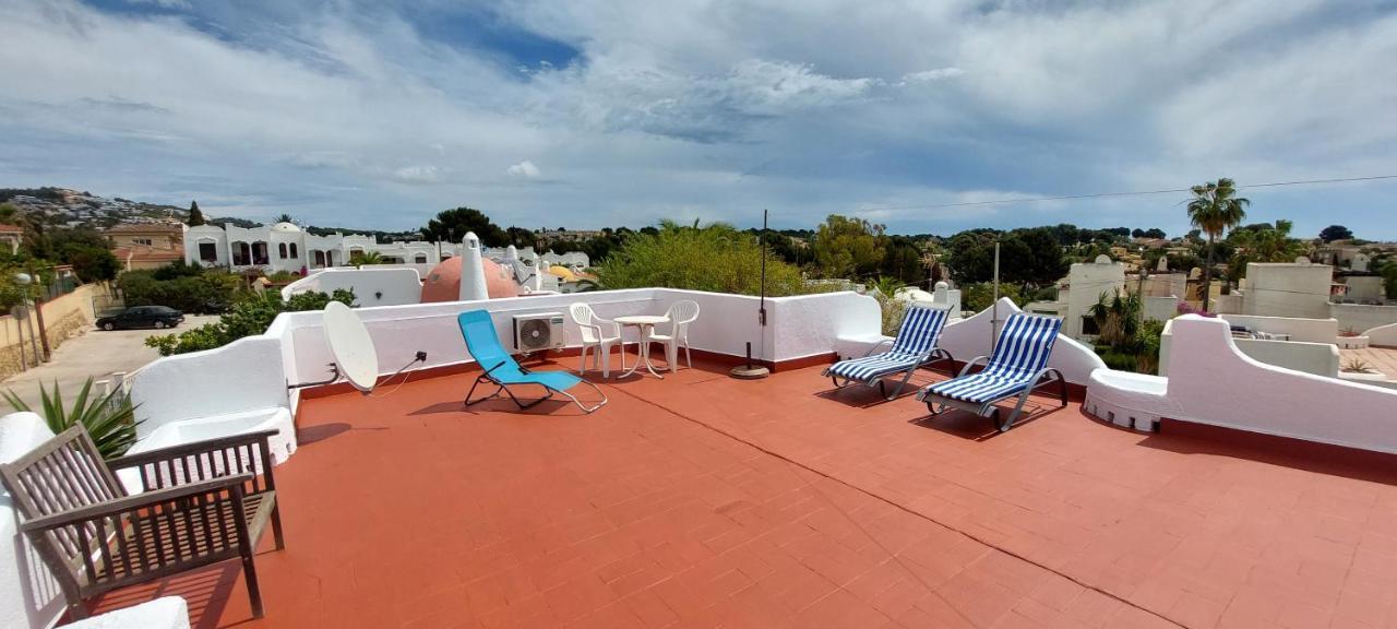 Villa Totalmente Independiente Con Piscina Comunitaria Calpe Eksteriør bilde